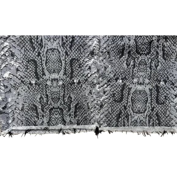 NEW Coco + Carmen Omg Printed Skirt X-Small Snakeskin Pattern Slimming Stretch - Picture 2 of 7